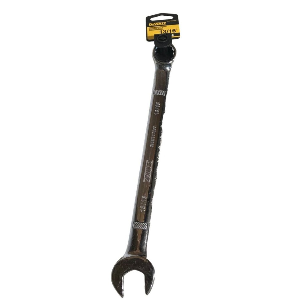 Dewalt 13/16" SAE Combination Wrench Durable Steel Design